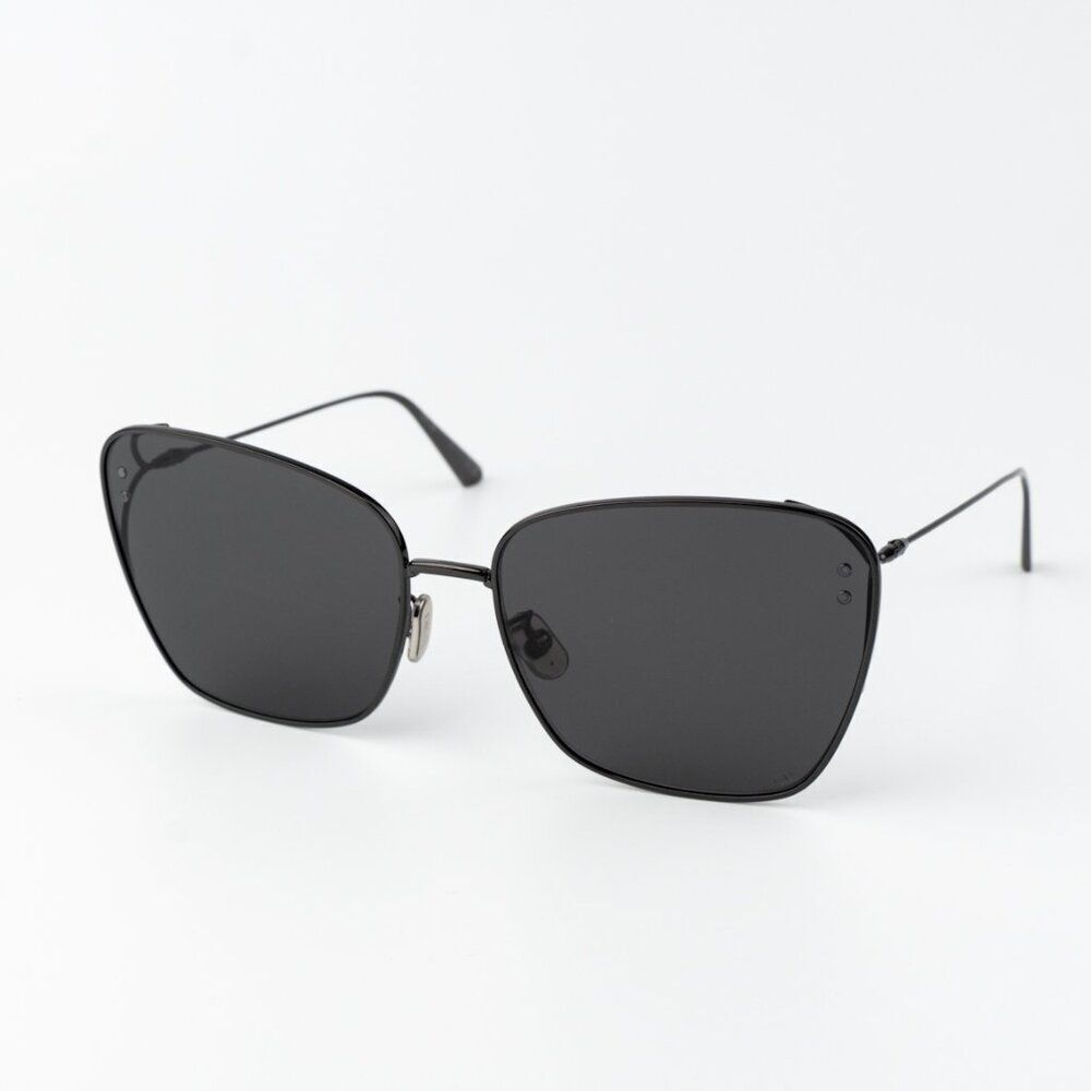 Dior Women Sunglasses Gunmetal Grey Butterfly MISSDIOR B2U CD40095U 08A H4A0 NEW